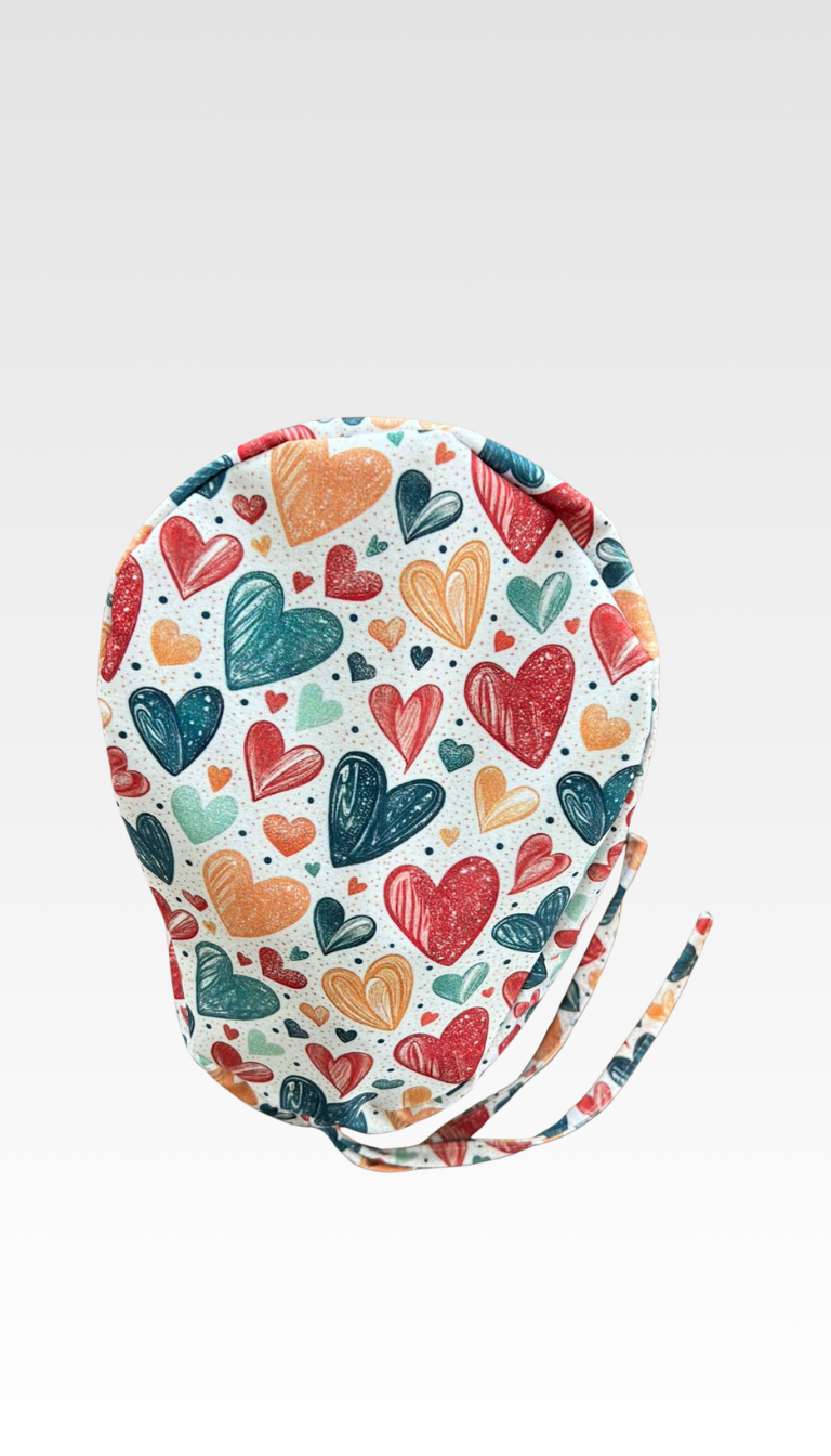 Gorro quirúrgico de corázon