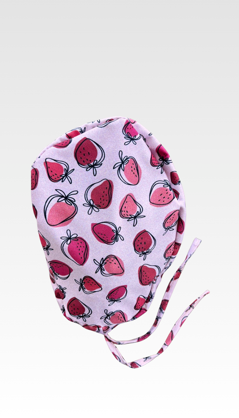 Gorro médico fresas